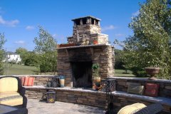 Outdoor Fireplaces, Firepits & Kitchens
