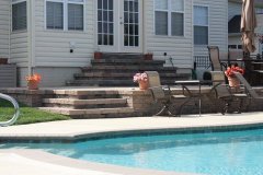 Patio and Steps leading to Swimming Pool