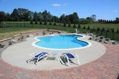 Deck around Swimming Pool