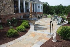 Walkway leading to Patio